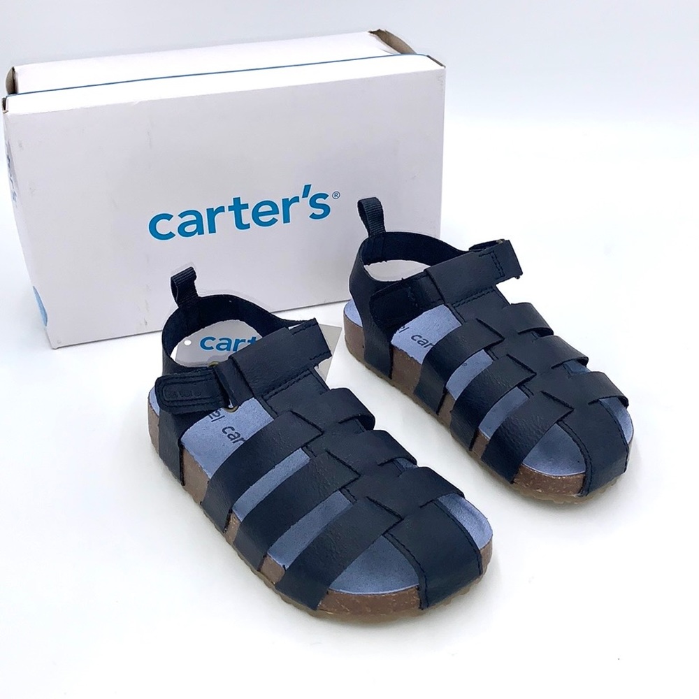 Carter’s Tatum Fisherman Sandal in Navy Size 10Toddler
